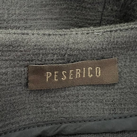 Peserico Steel Blue Short Sleeve A Line Dress size Small - Picture 13 of 16